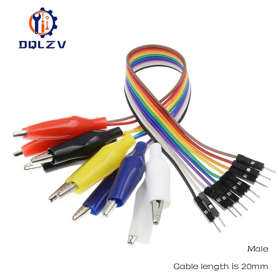 Cable Cocodrilo a Dupont Macho — foto 01