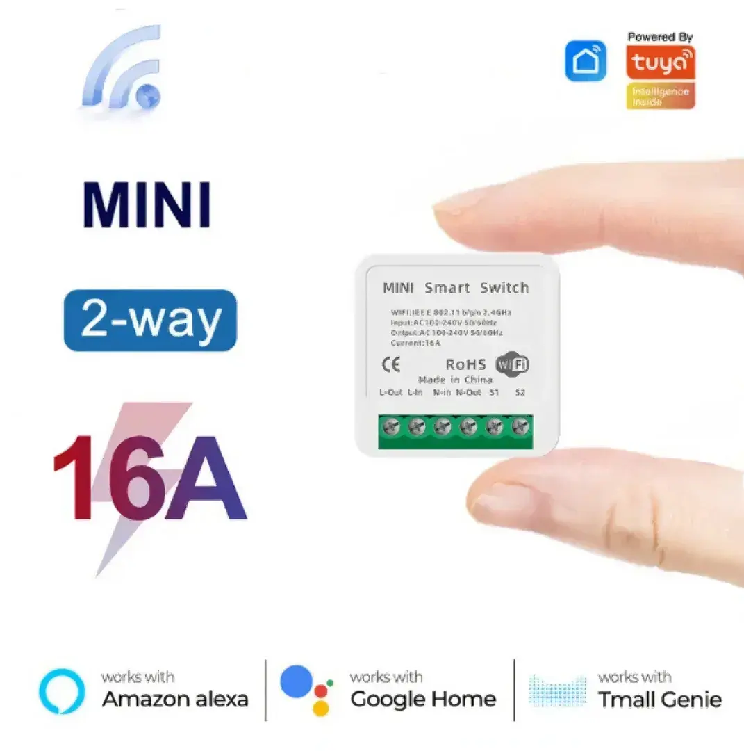 Módulo Interruptor WiFi Mini 16A — foto 01
