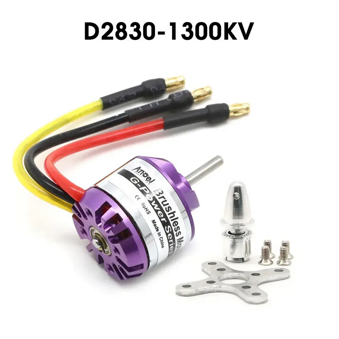 Motor Brushless D2830 1300KV — foto 01