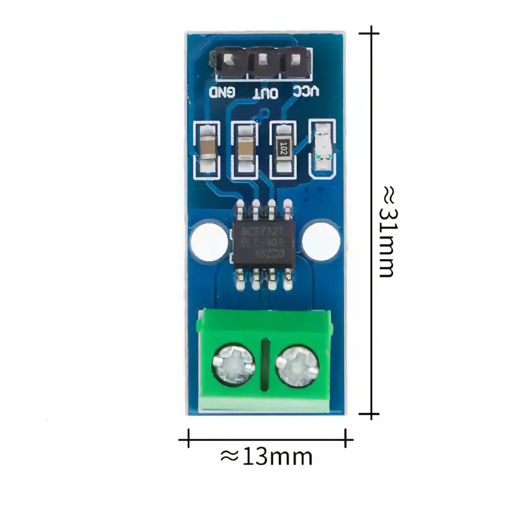 Sensor de corriente ACS712 — foto 01