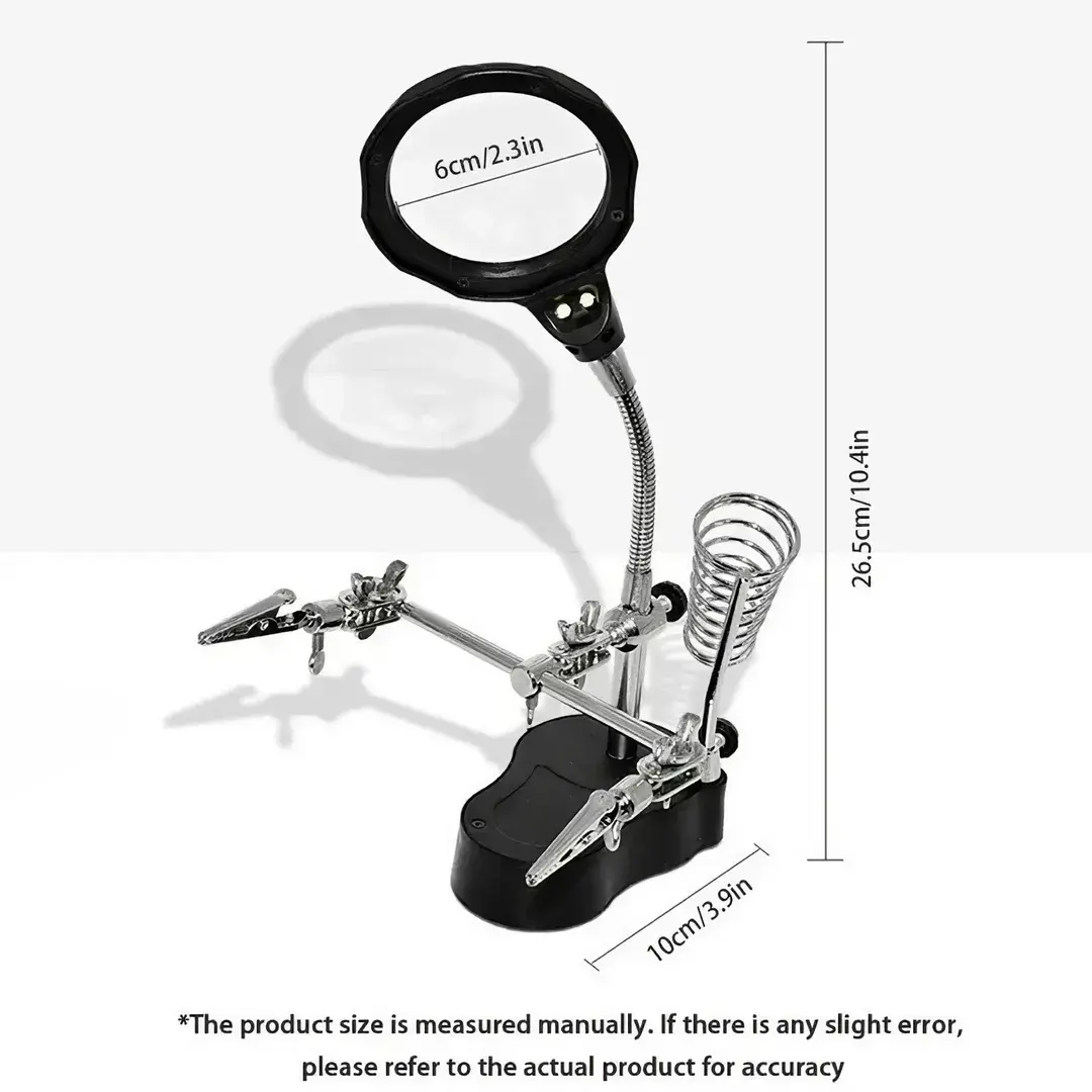 Tercer Brazo LED Soporte Soldadura — foto 01