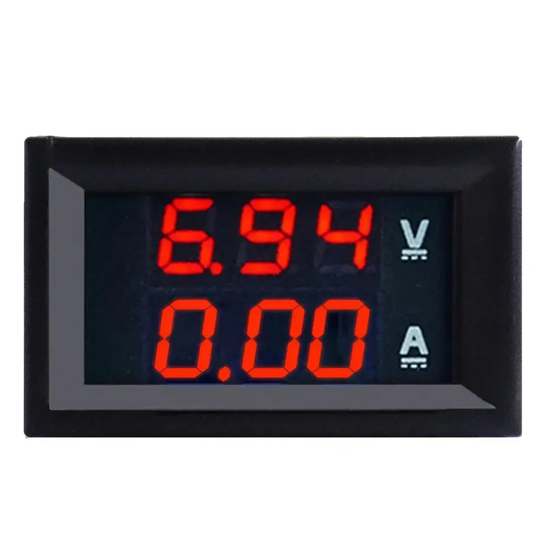 Voltímetro-Amperímetro LED DC — foto 01